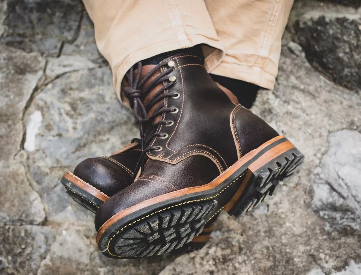 Taking photos with the family and the photographer wanted to take a shot of my Truman’s in Java Waxed Flesh