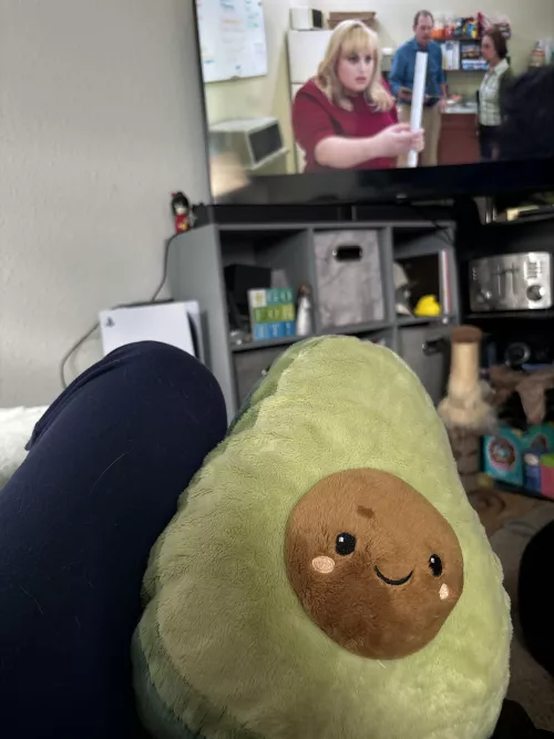 Watching the funniest movie I’ve watched in a while to try to cheer me up because my grandma just passed away. I’ve never felt true grief before and I don’t like this feeling😢 & of course cuddling with this guy cause he always makes me feel 