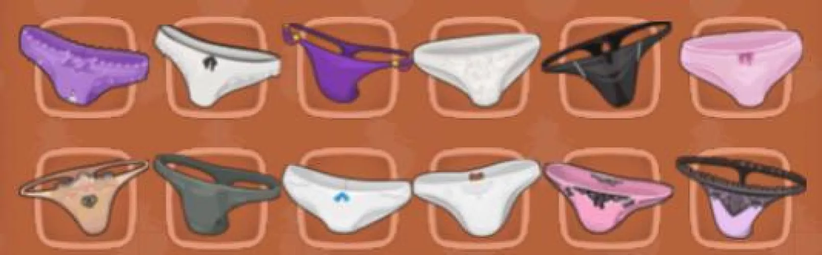 What’s your favorite pair of panties out of the 12 characters?