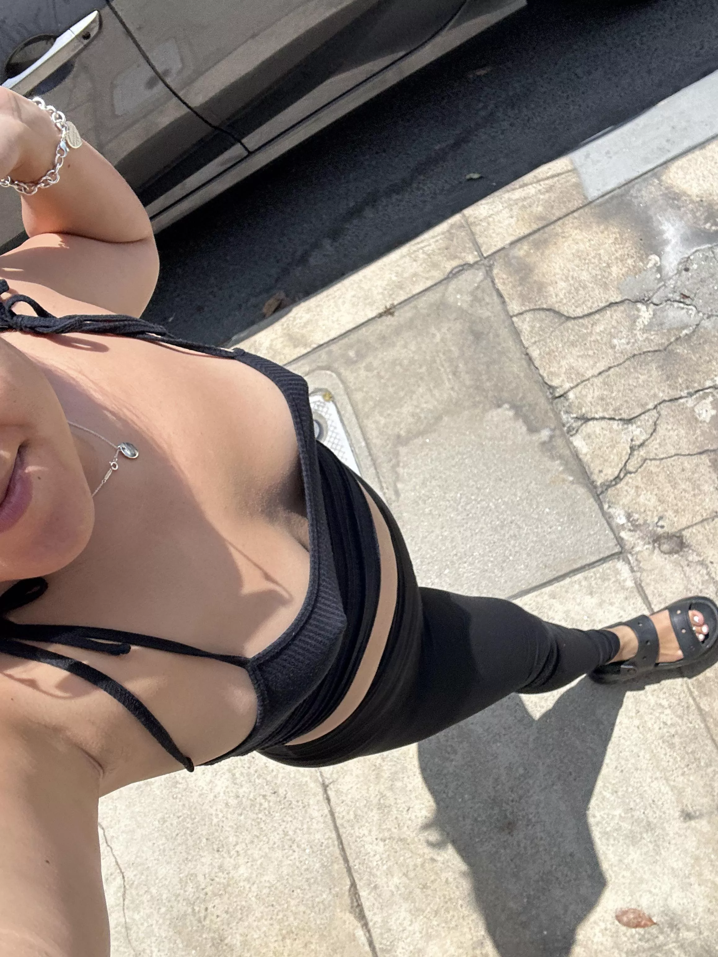 Wonder how many guys I walk past who are into feet 