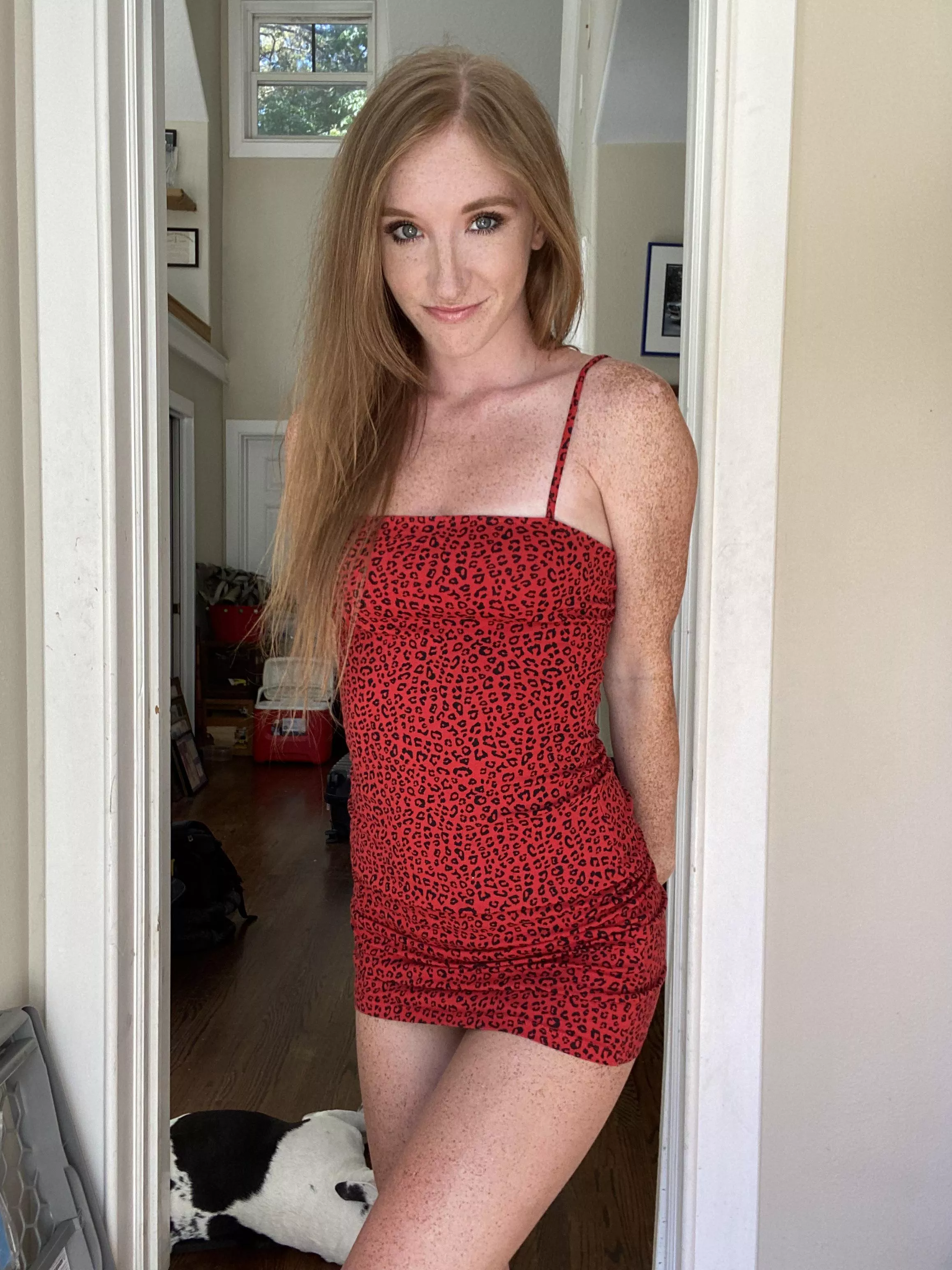 Would you go to your favorite restaurant with me in this dress