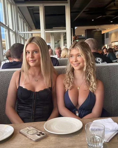“You better not be staring at her tits”
