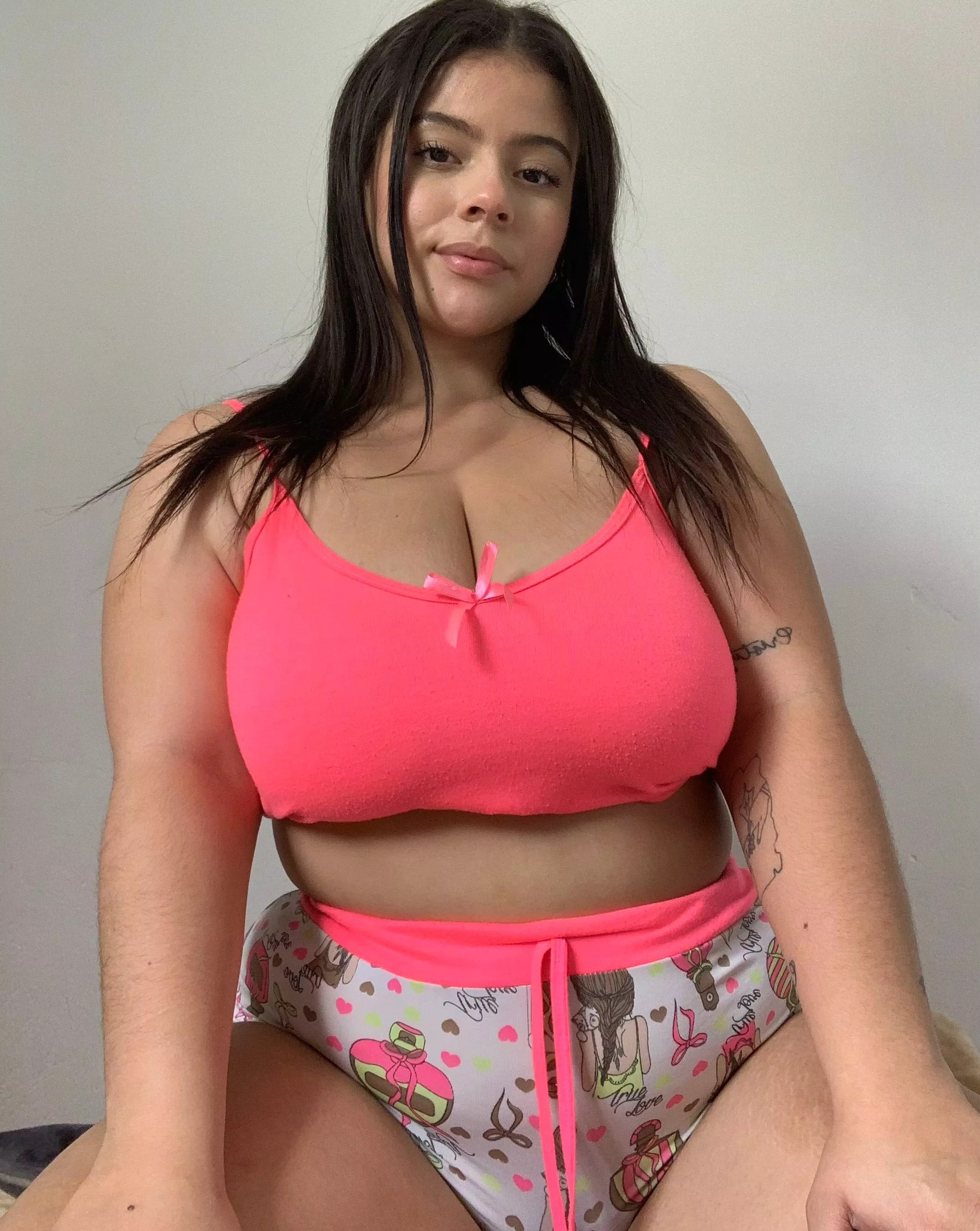 You touch it and make sure it's big enough for you
