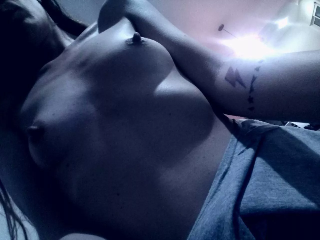 Your horny girlfriend wants your mouth here