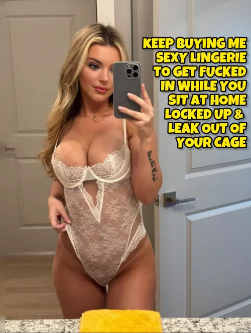 a new set for each date cause they rip it off of her every time