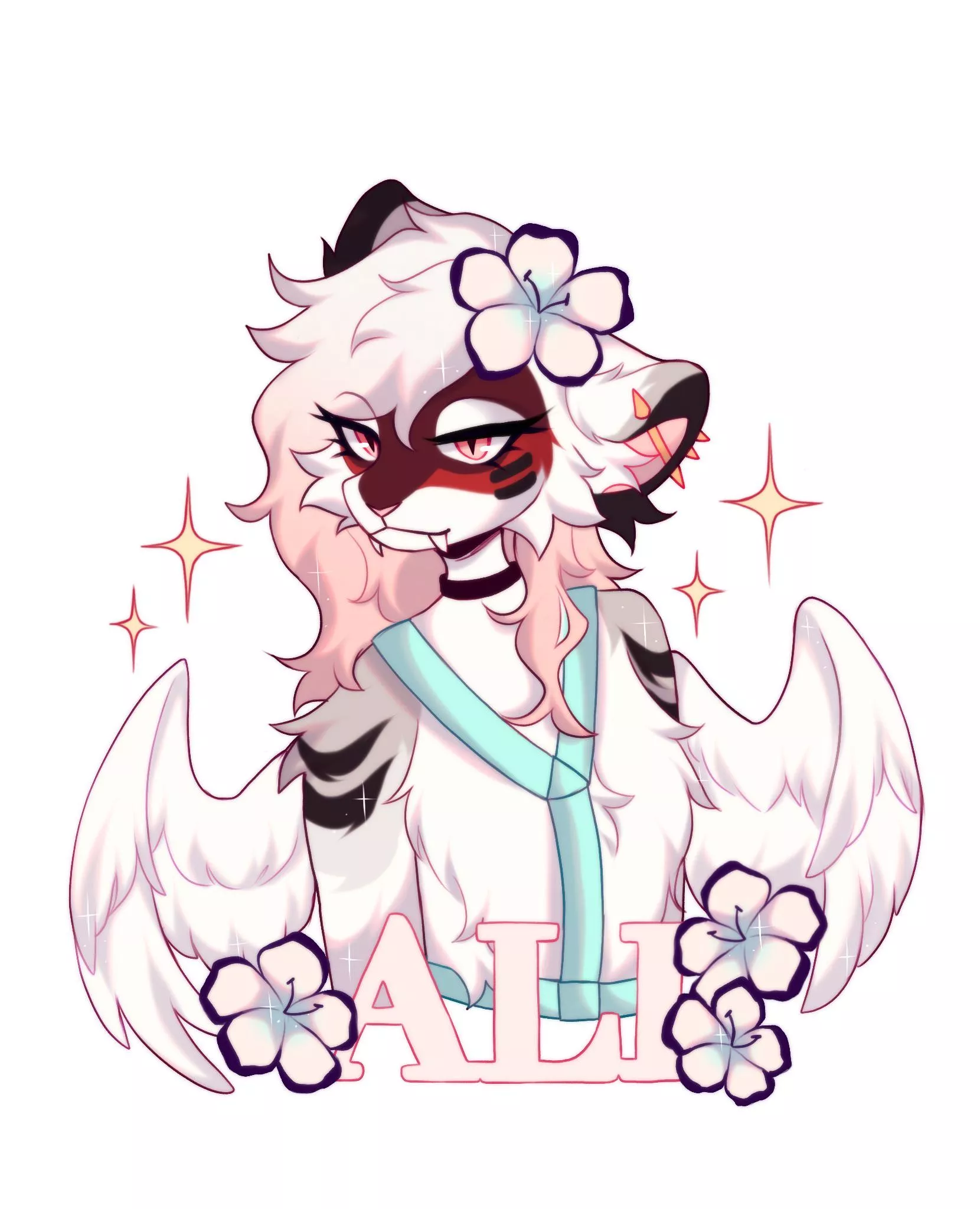 Badge drawing of my character