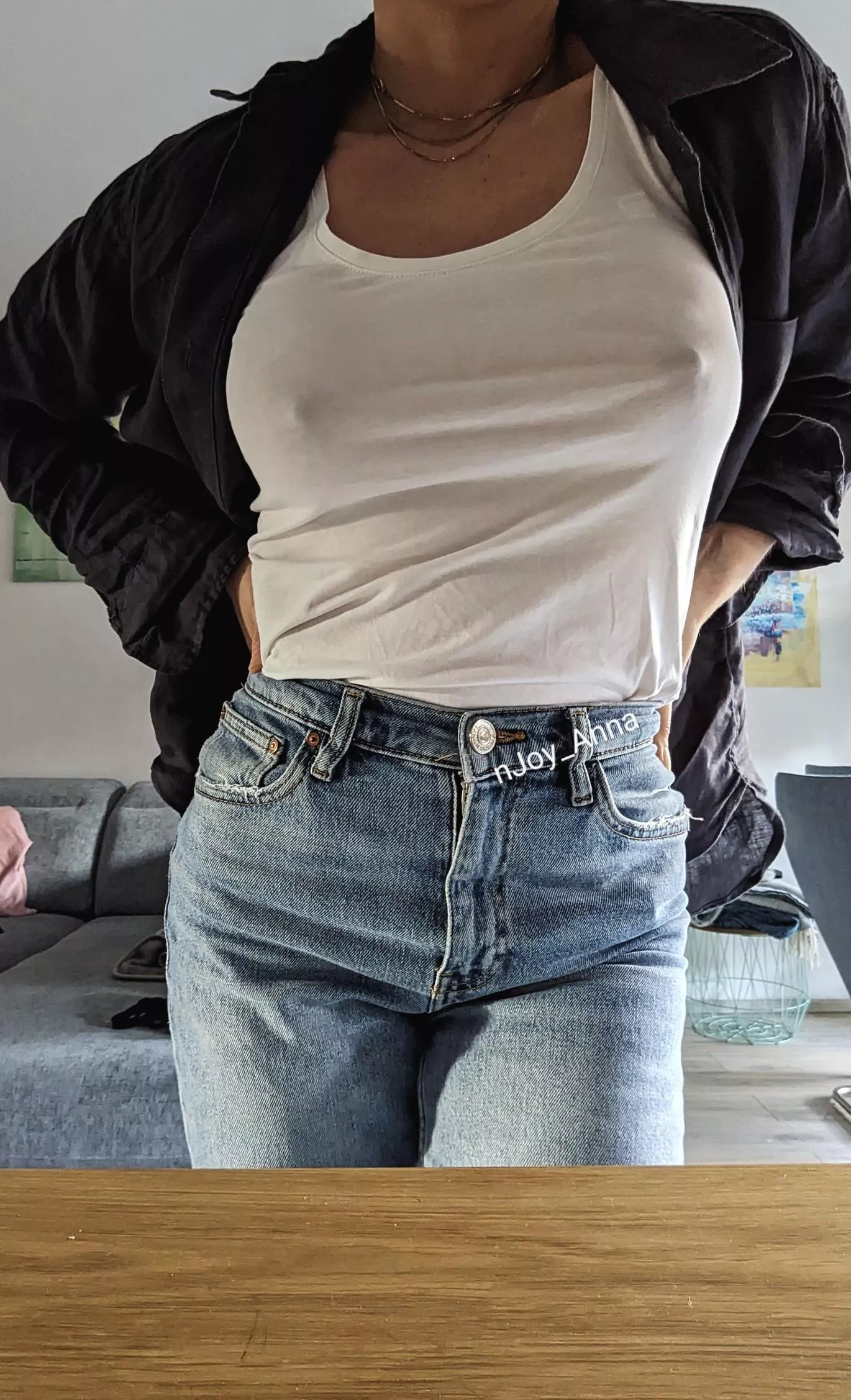 Casual (braless) Friday. Love it