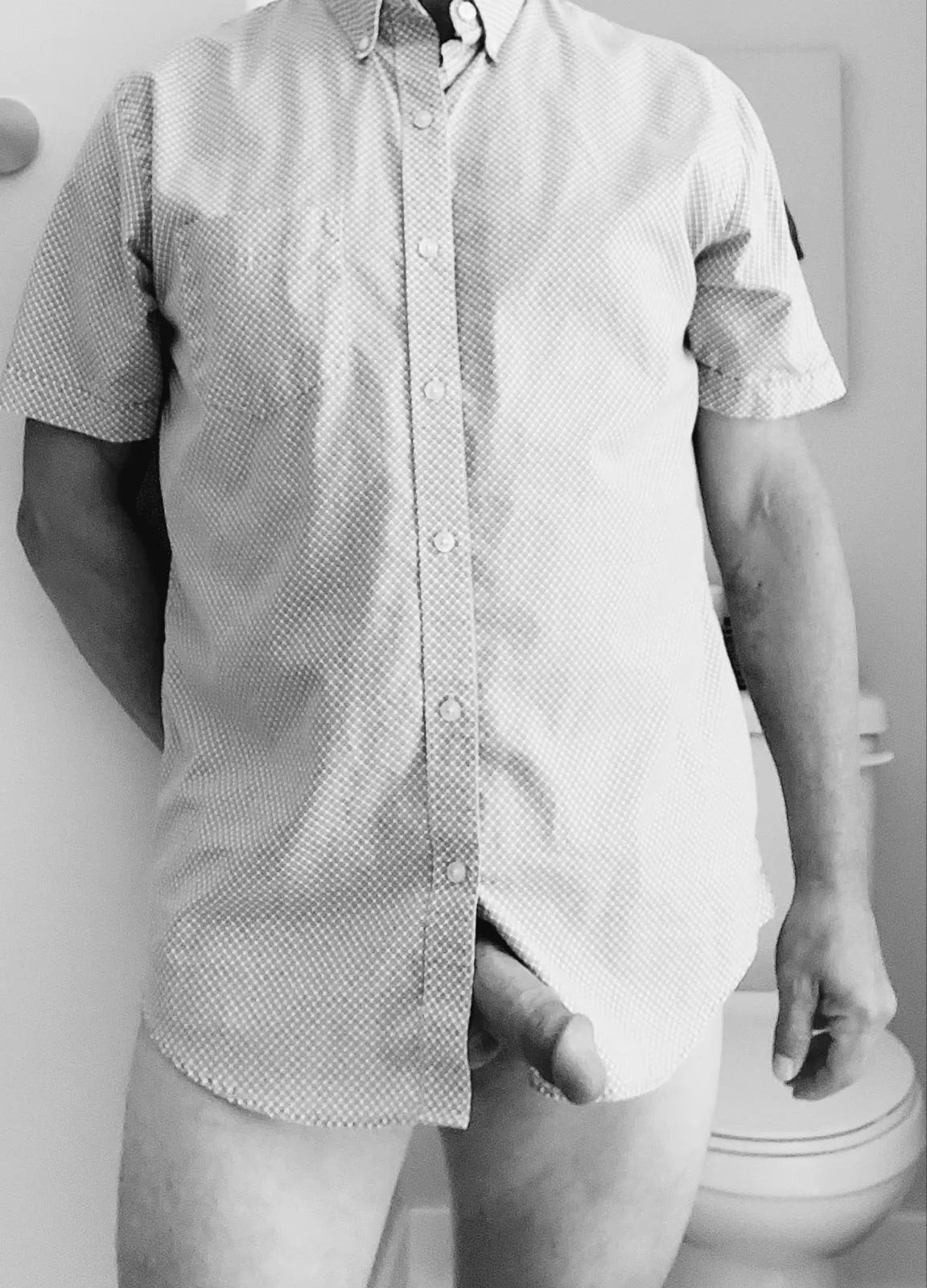 Daddy needs help getting ready. (50)