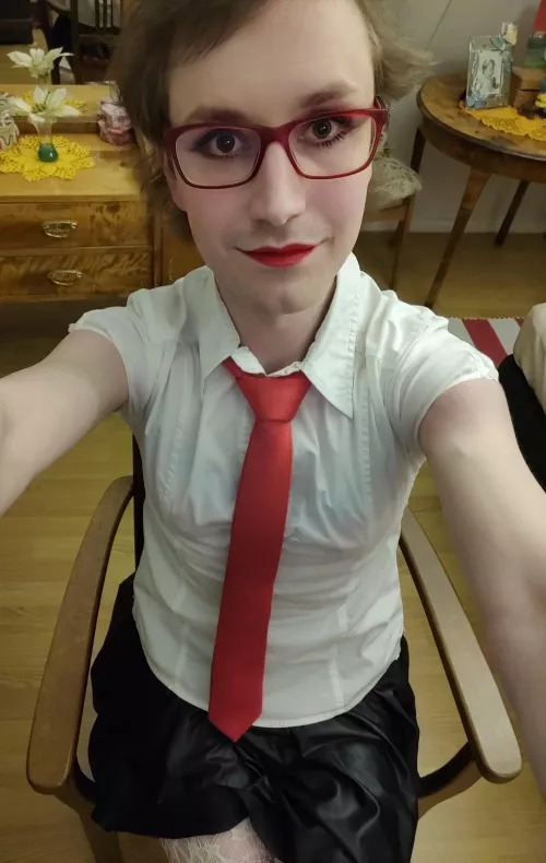 Dressing up for the weekend!