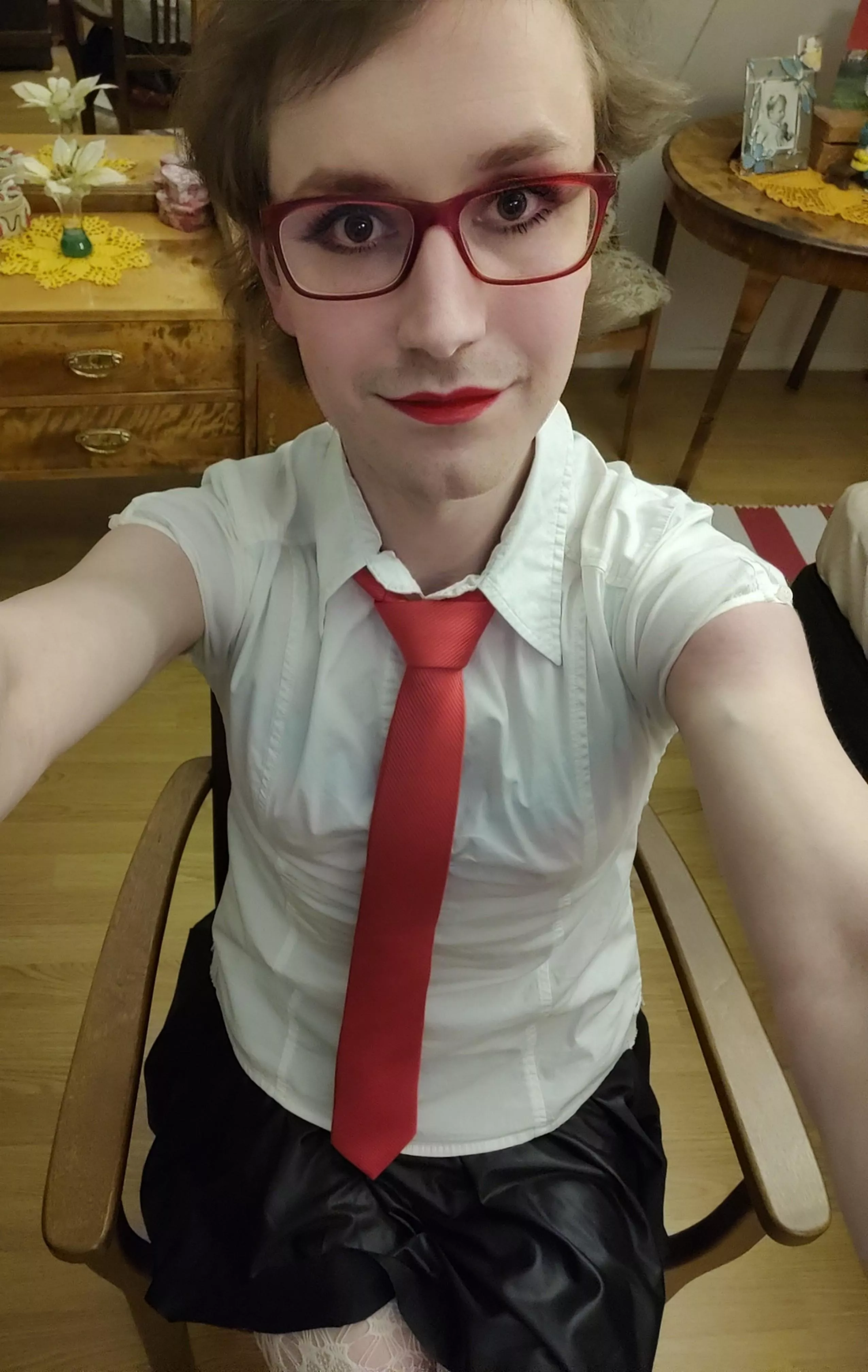 Dressing up for the weekend!