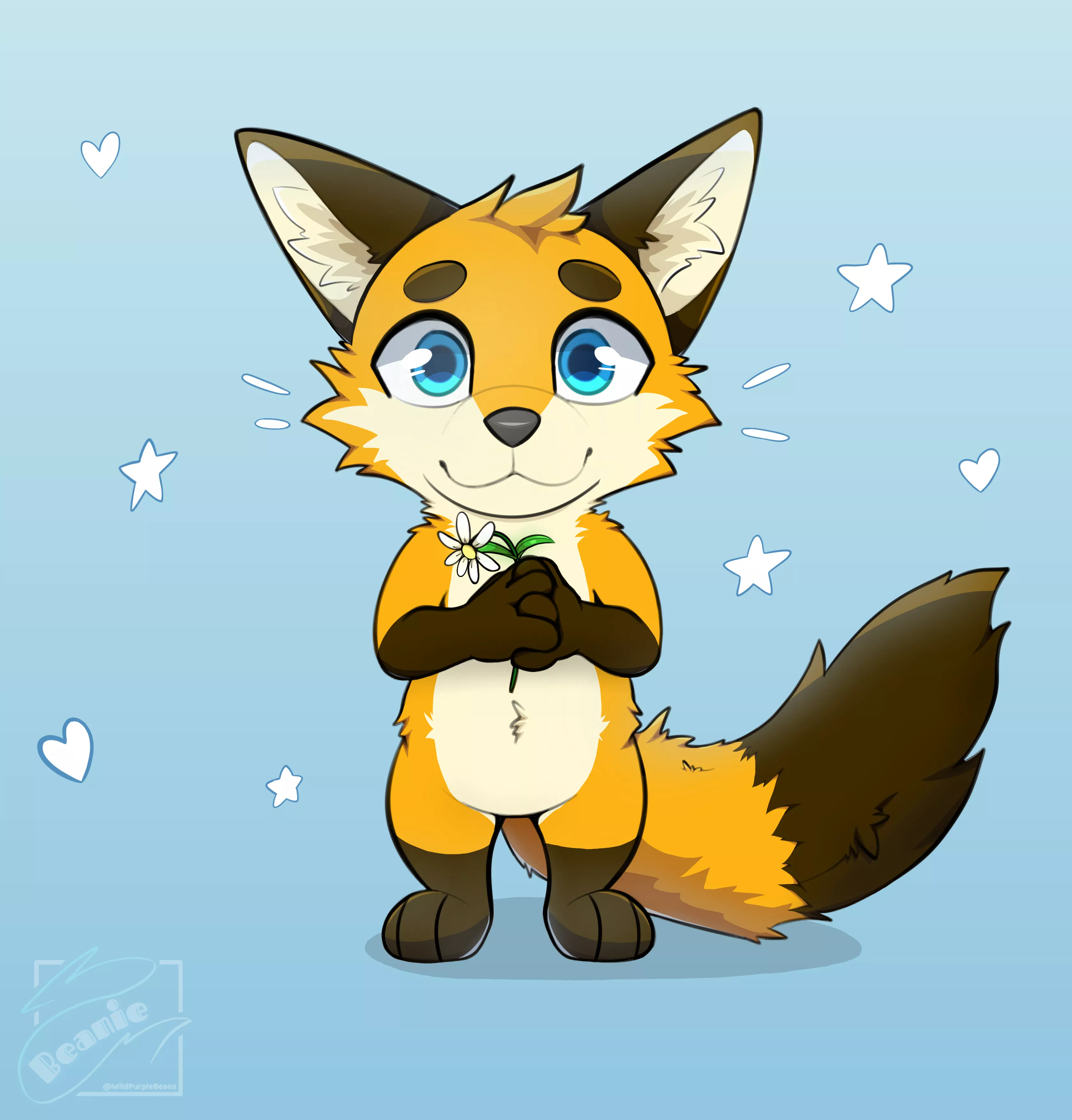 Hi! I've picked this flower for you ~ ^w^