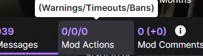 How do I give a warning? Its under mod actions but I don't see how to do it