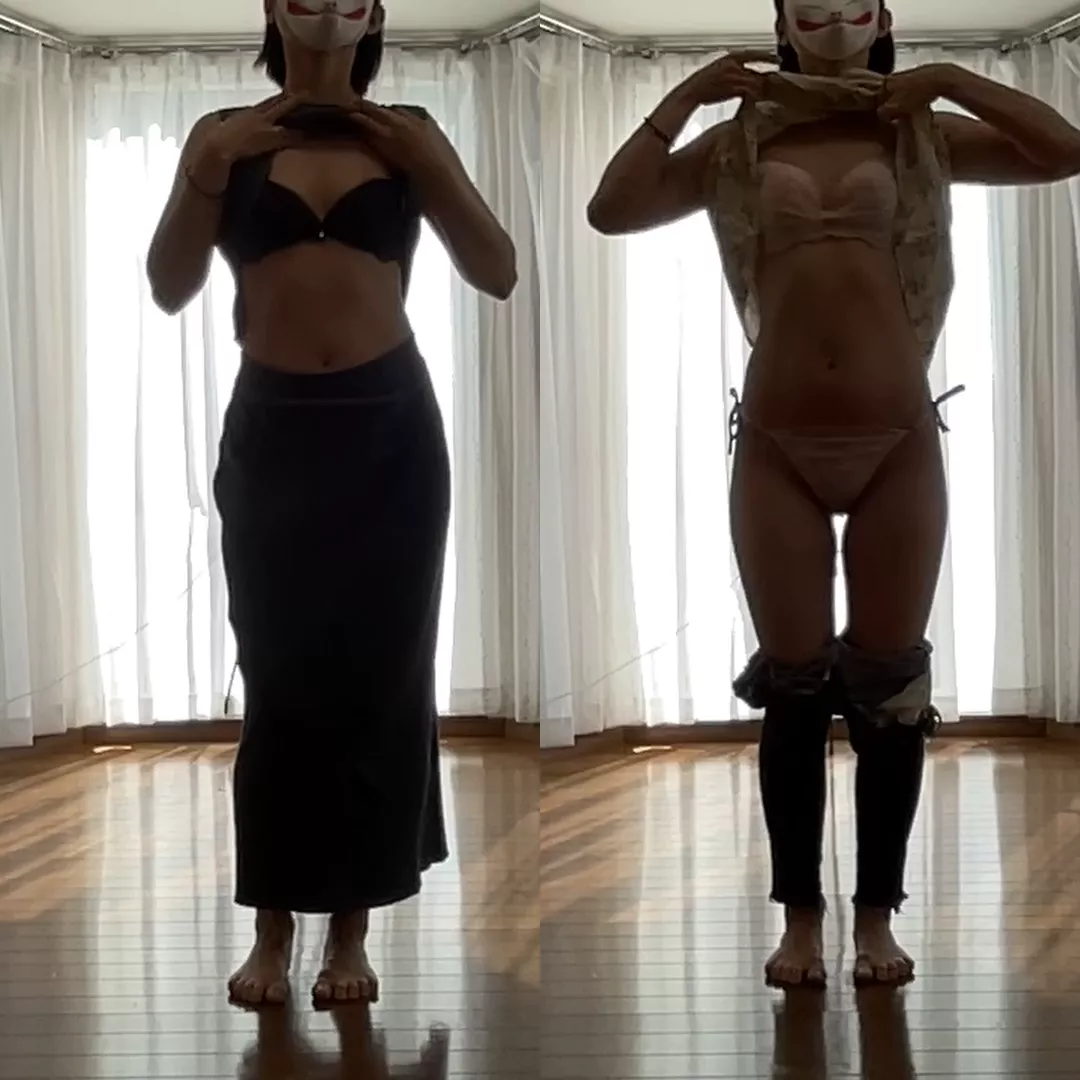 I stripped twice (photo 1)