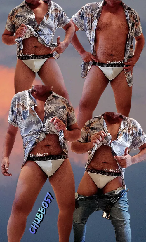 It's Friyay and so the dadbod Hawaiian shirts come out and (most of) the rest fall off 😂👕👖🩲😏