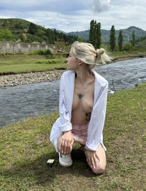 Merging with nature on this beautiful day