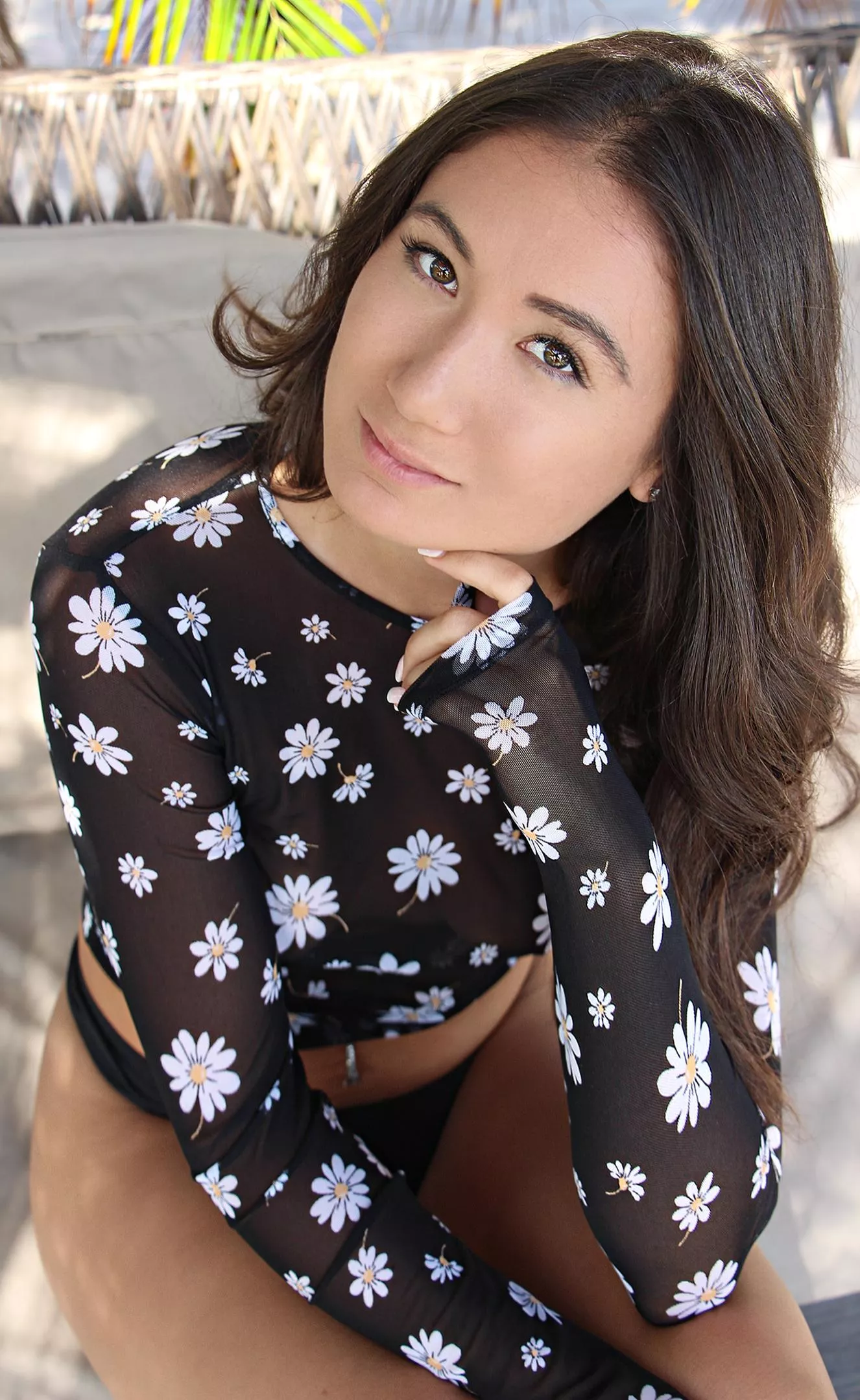 Patiently waiting for my beach buddy