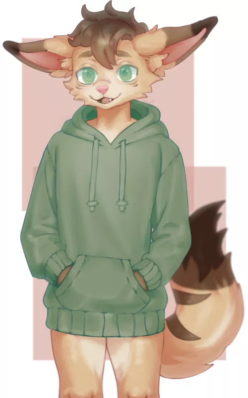 Say hi to Darcy<3 (Drawn by Skitsy on Discord)