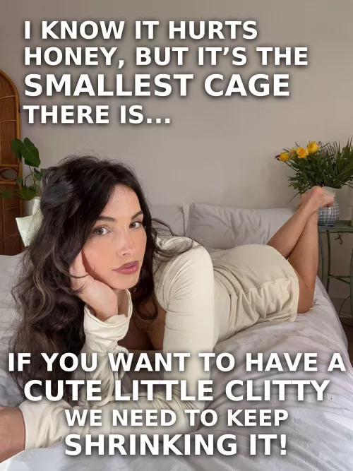 She knows what's best for it.