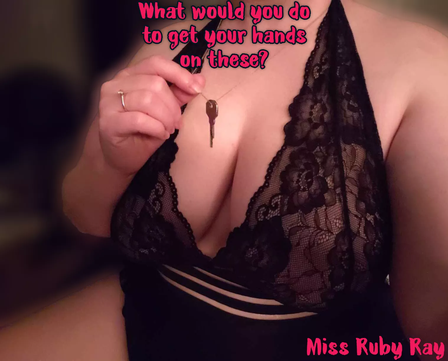 Tell me, I'm open to suggestions... 