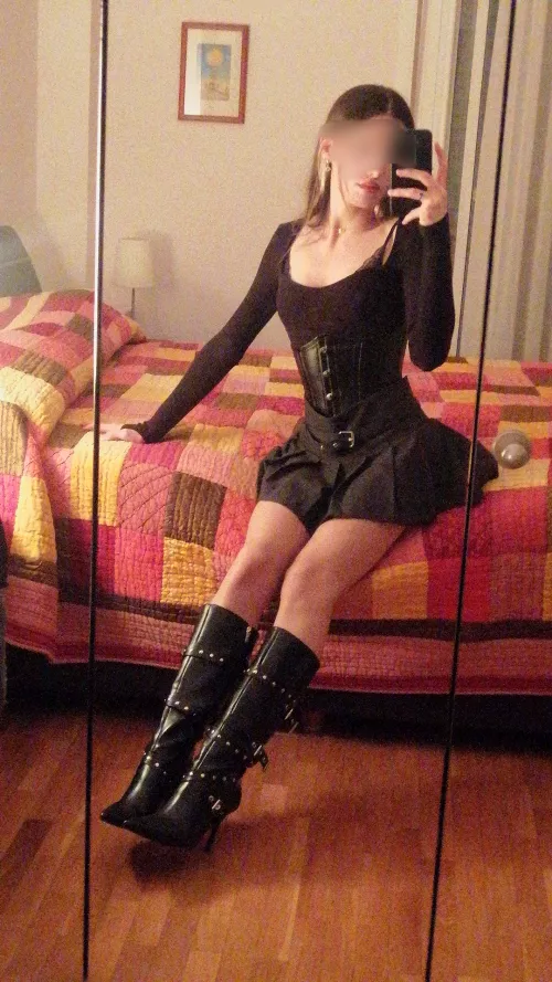 These boots make me feel powerful :3