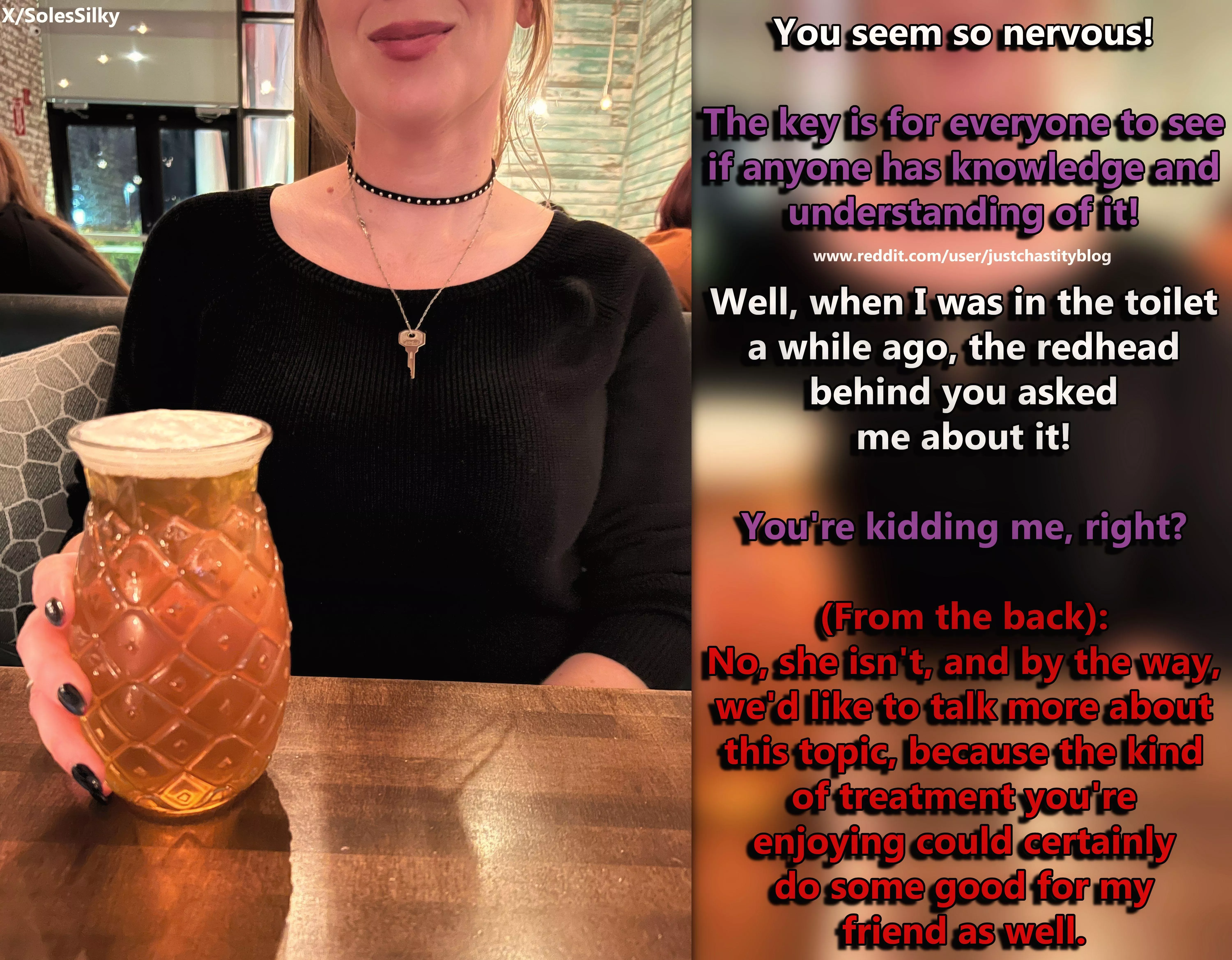 Were you under the impression that your wife was playing a joke on you?