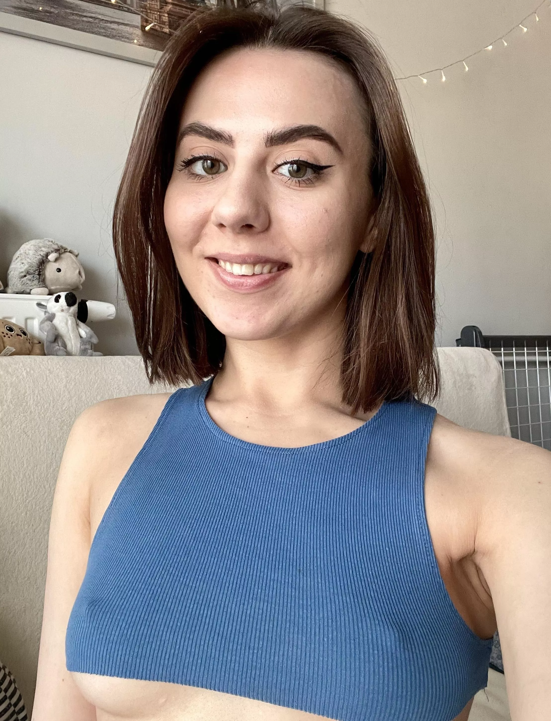 What a nice smile I have. Where are you looking at me like that?