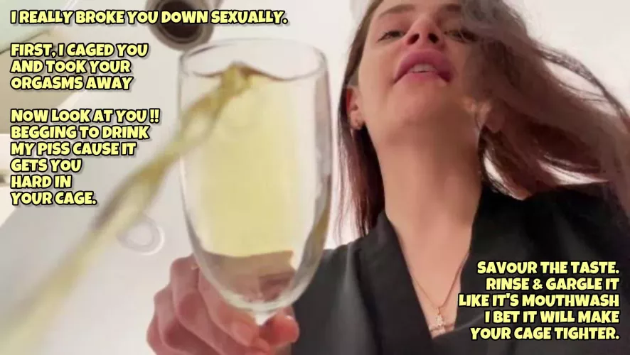 your ex gf completely broke you down but it turns you on