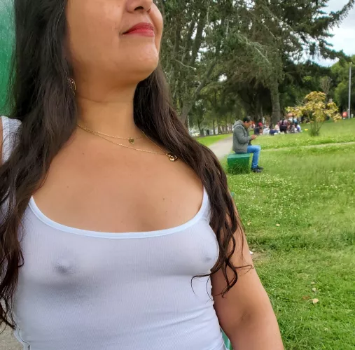 50(MILF) Beautiful day in the park....