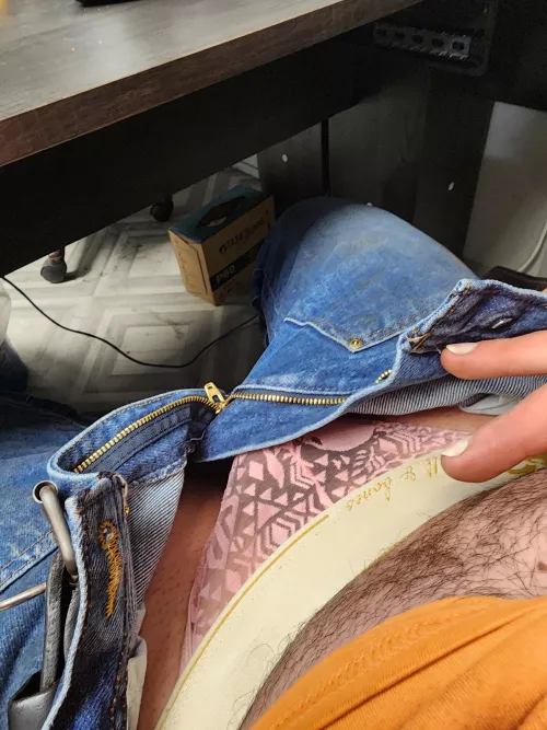 Any other Blue Collar men love wearing sexy undies to work?