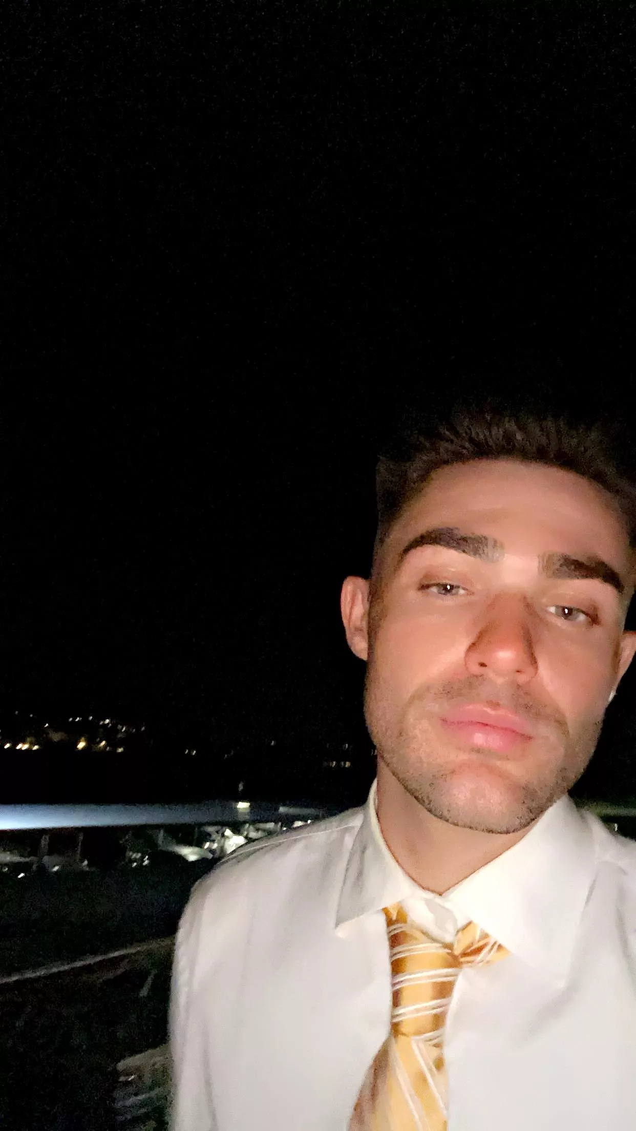 Can you tell this is the first time I’ve tied a tie?