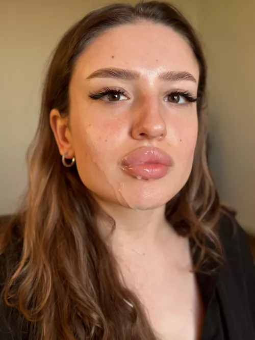 Cum is my prize he says