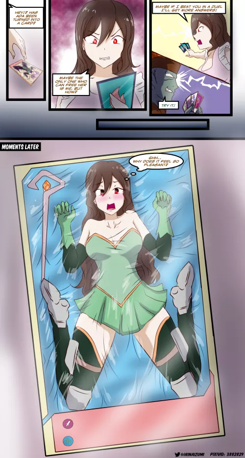 Friends are invited to a card league and end up becoming cards