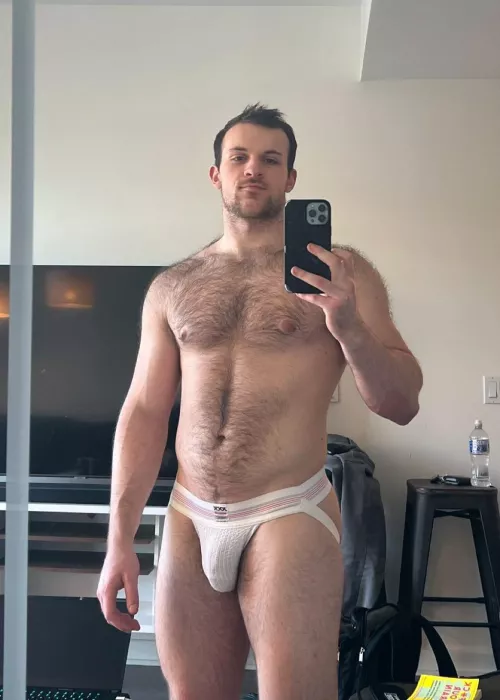 How do I look in my jock?