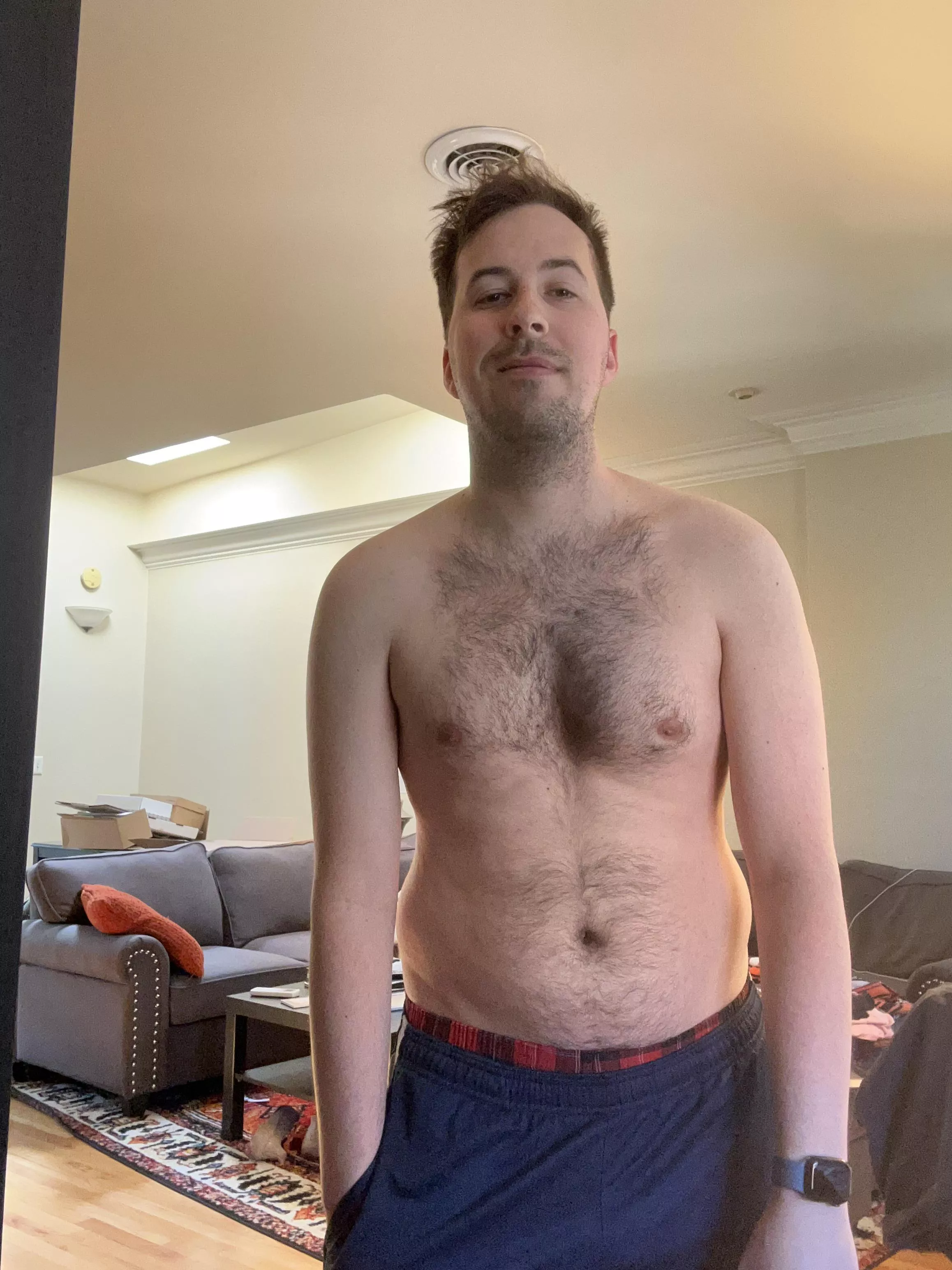 Ignore the bed head!