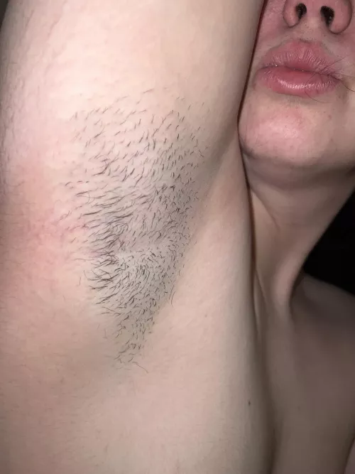 just a little bit of hair :)