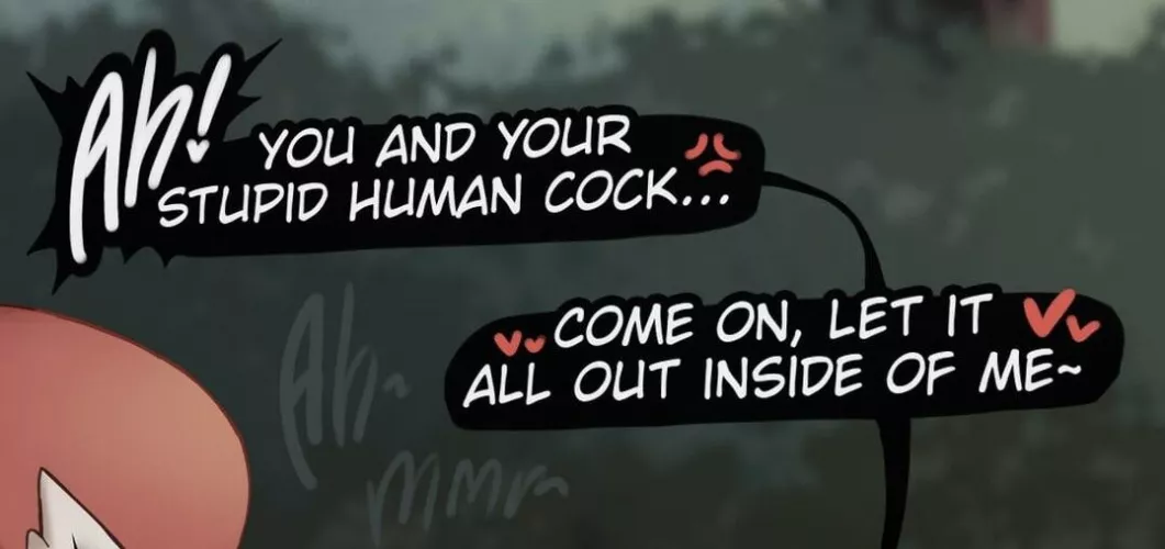 LF Color Source “Ah! You and your stupid human cock… Come on, let it all out inside of me~”