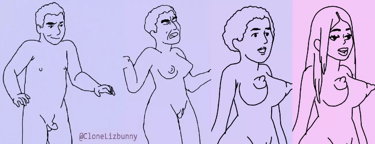 MTF drawings - full comic coming soon 💗