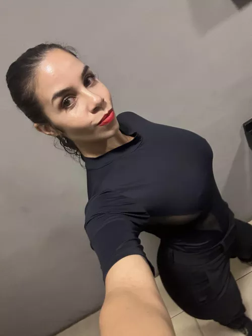 my view from above without bra..