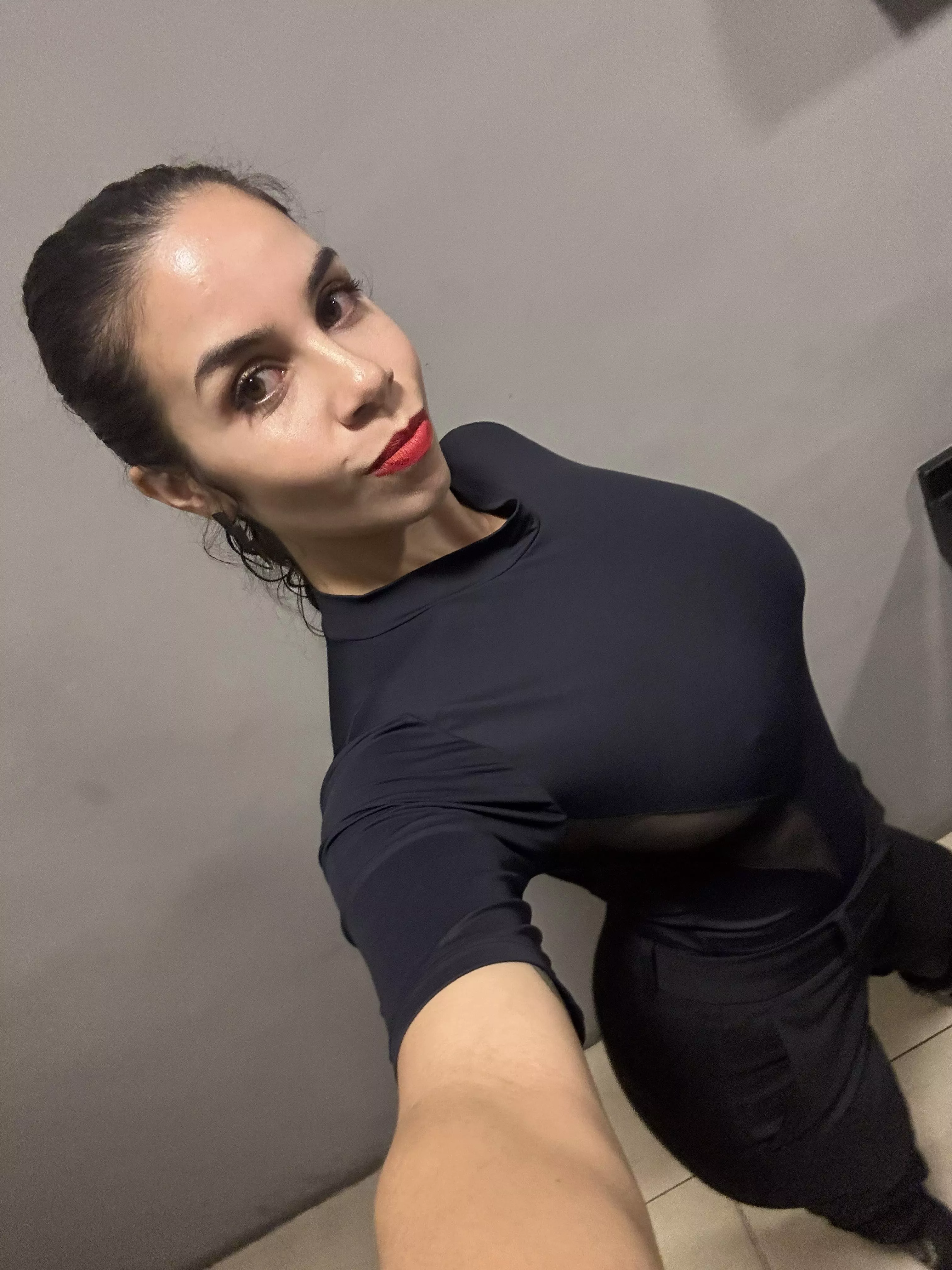 my view from above without bra..