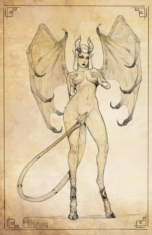 [OC] [For hire] Succubus 