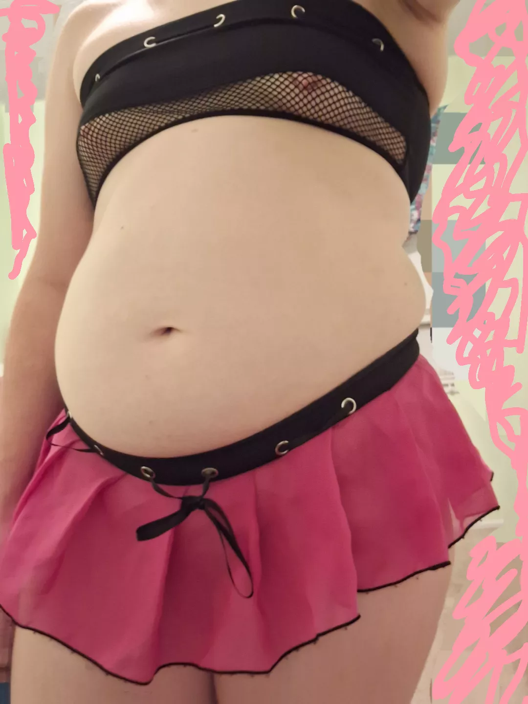 Party Girl days are over, I'm way too fat for this outfit!