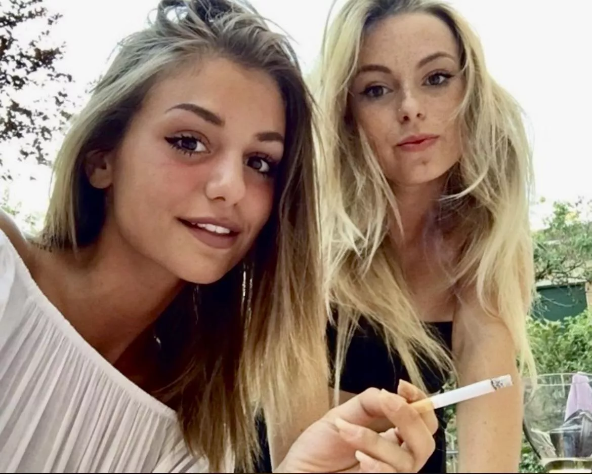 She asks you to tell her friend how much sexier she’d be smoking a cigarette 