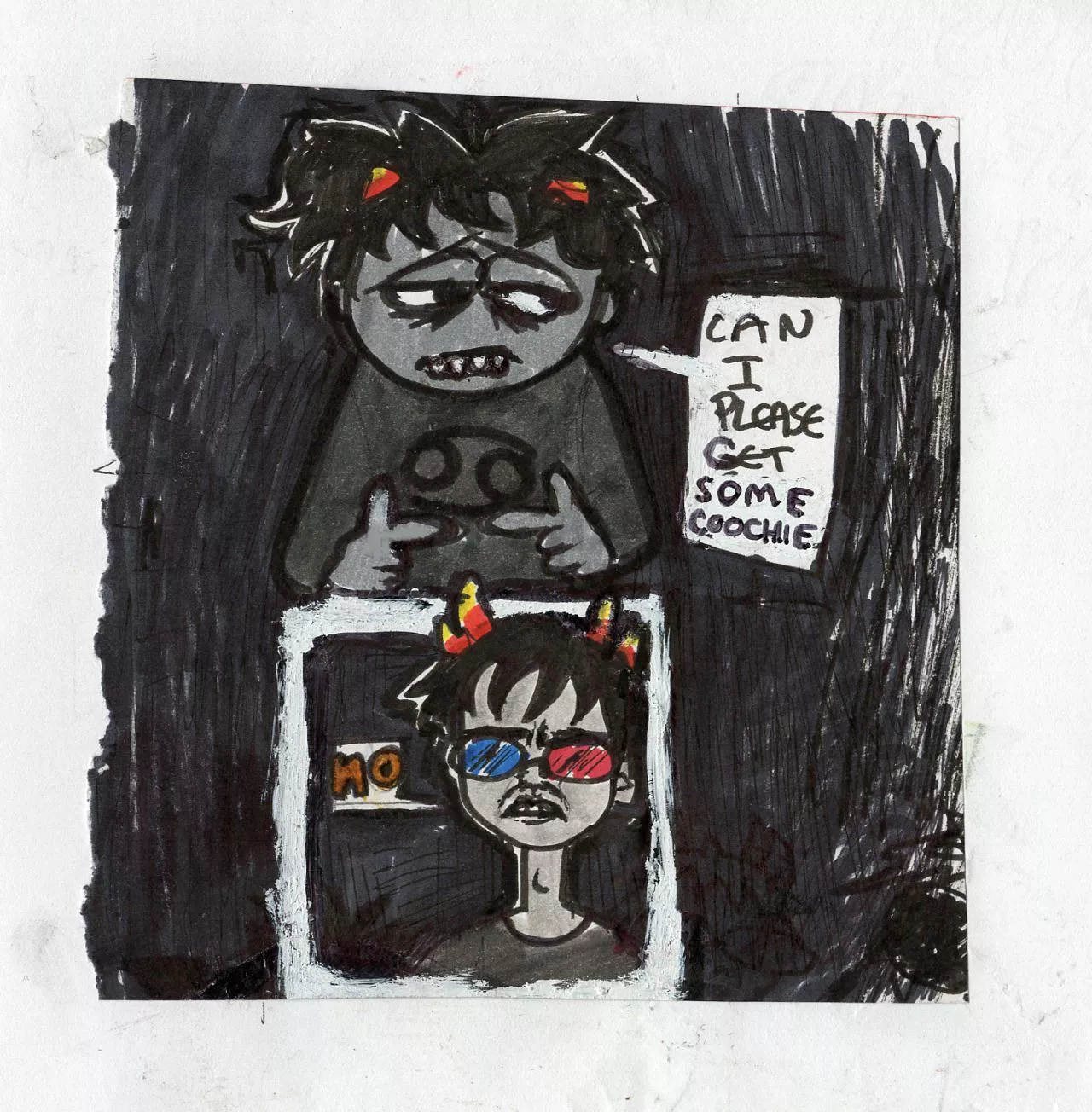 sollux coochie denial (OC)