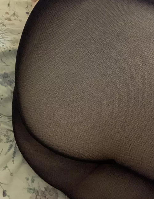 Stockings 🤝 no panties 