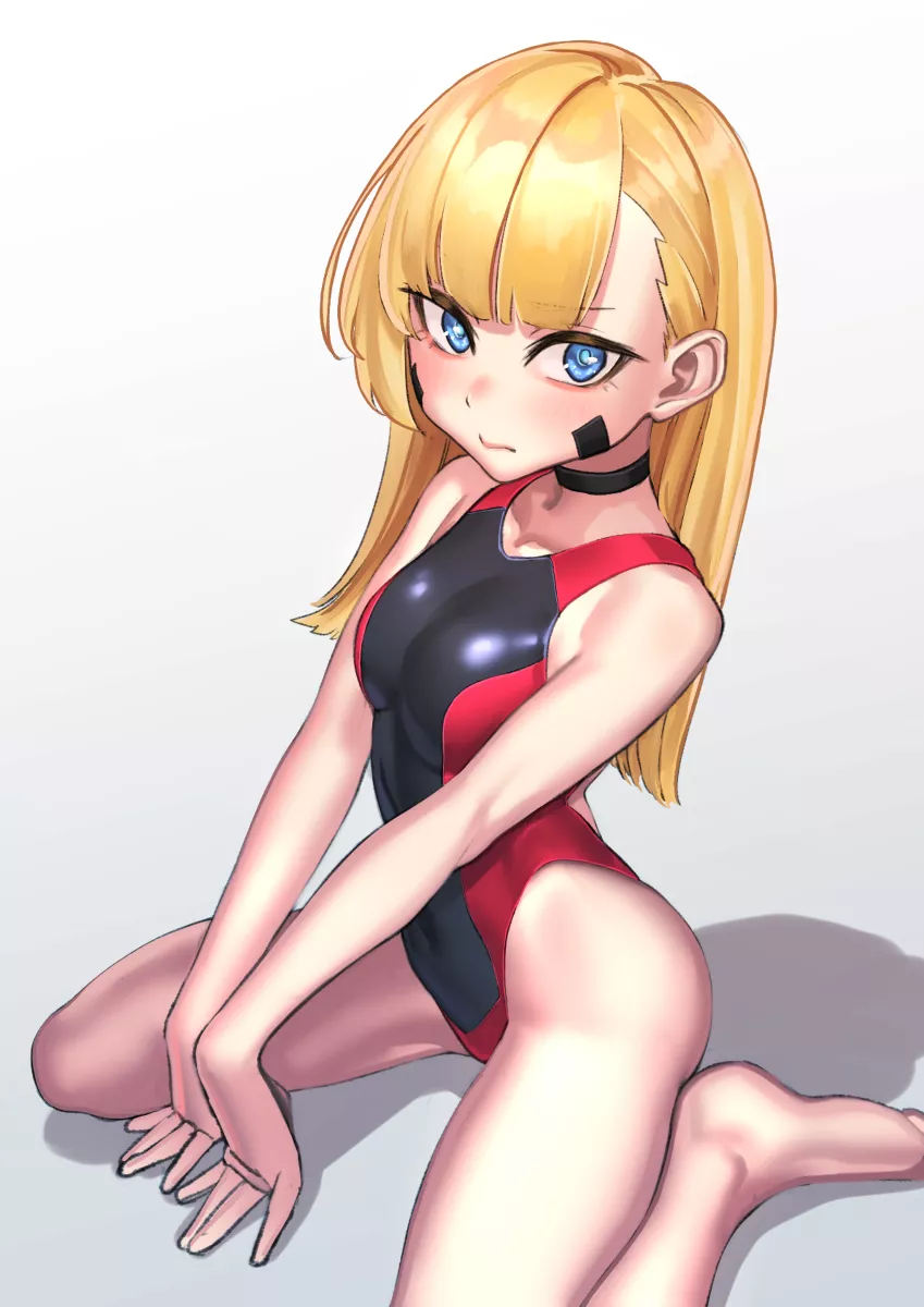 Swimsuit blondie (katae_666)
