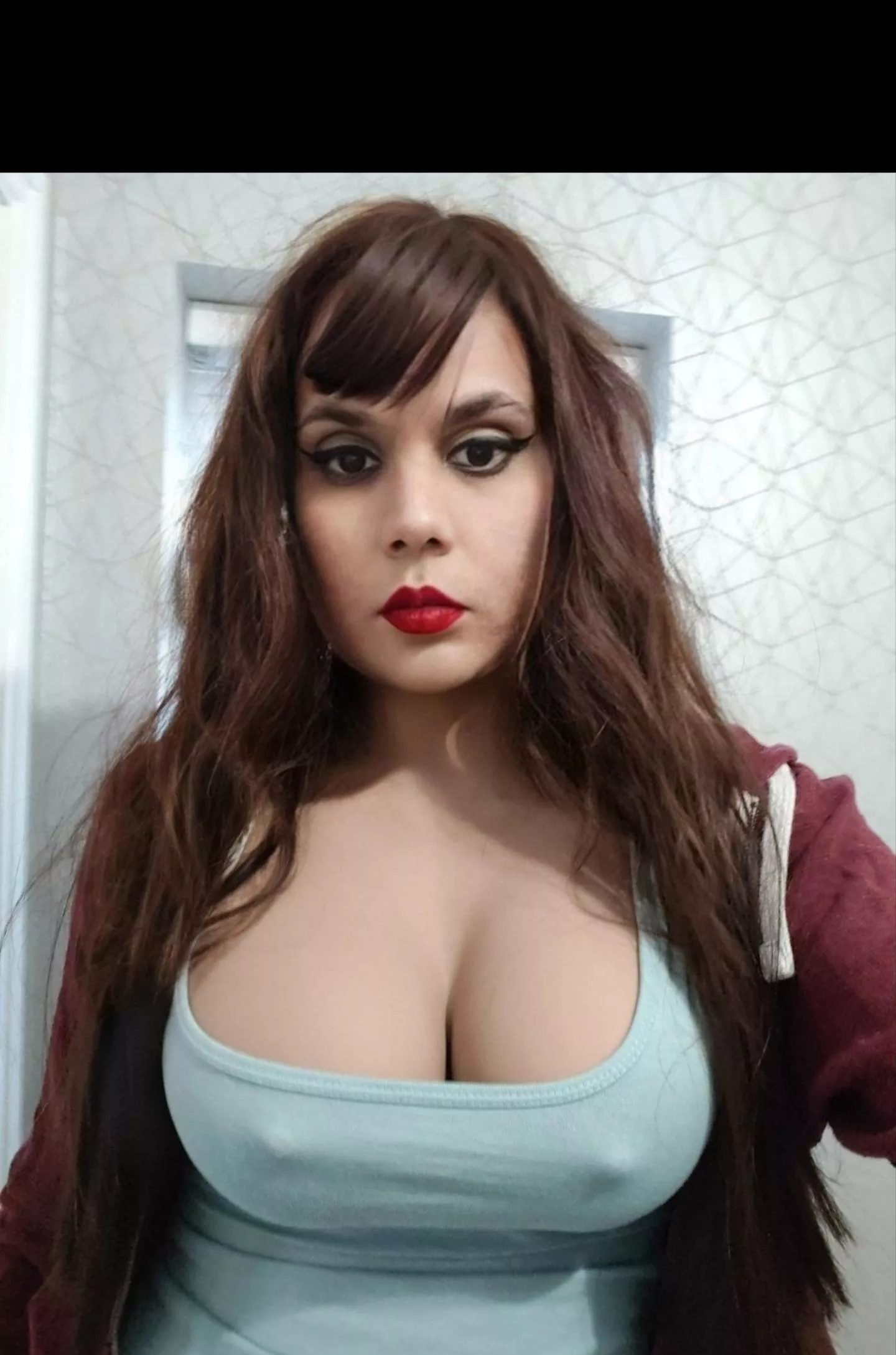 Through my little top