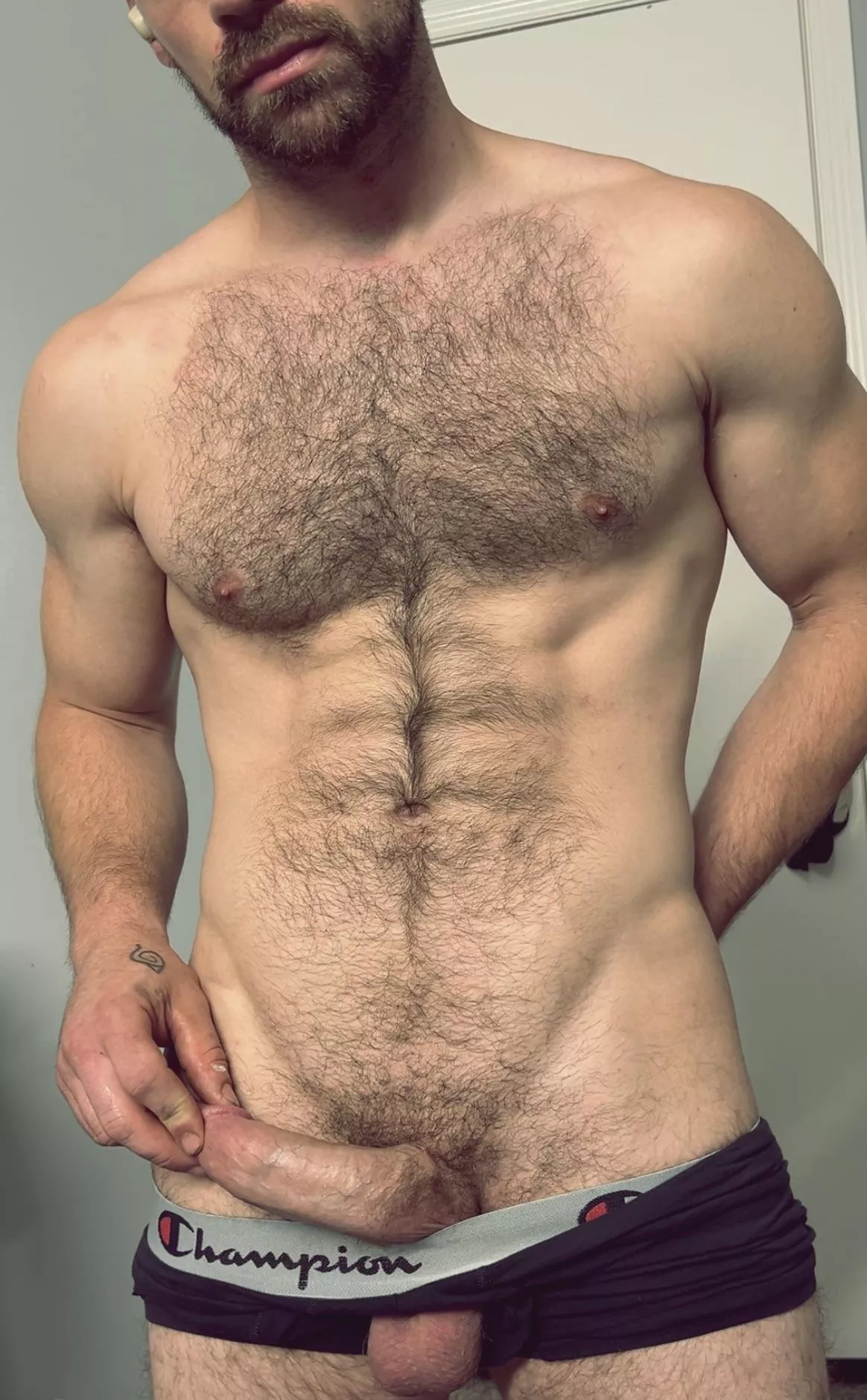 what does it for you? the chest hair or the dick?