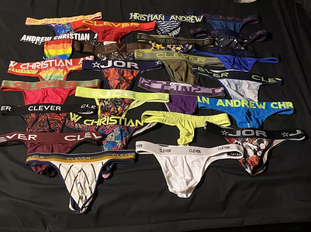 Who else wears thongs?