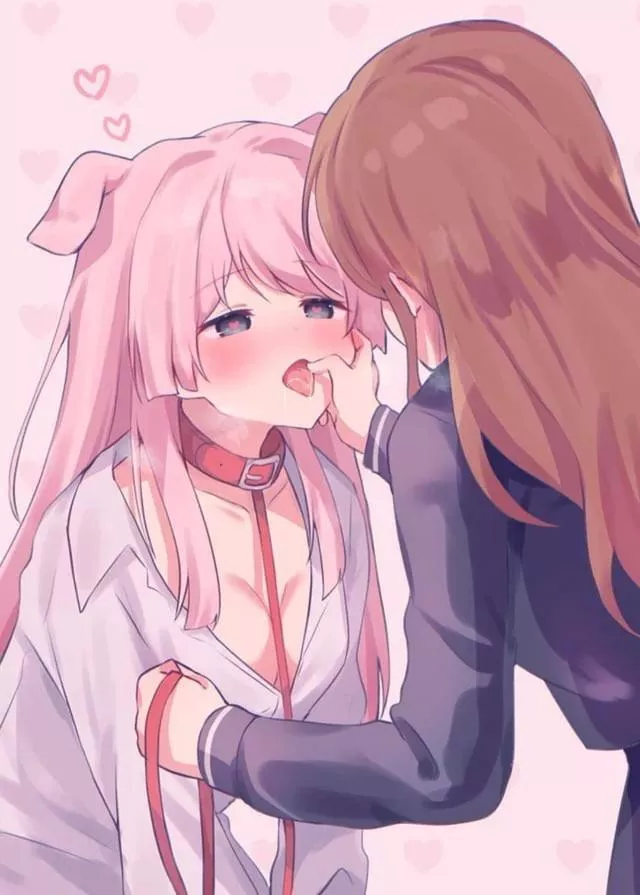 Who is my good girl in heat? Suck on my thumb and if you do well ill give you something better~