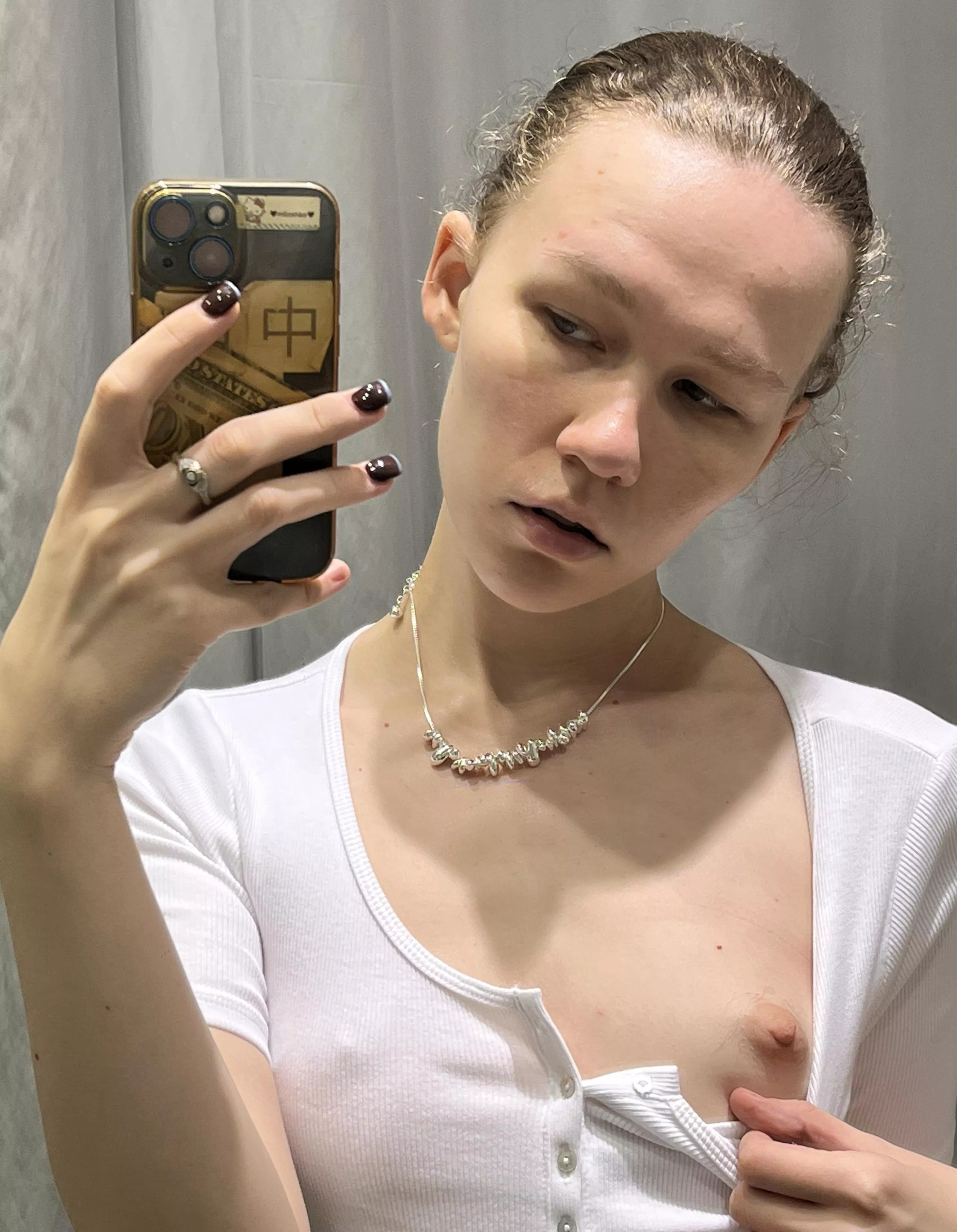 You like my boobs Come and get them then